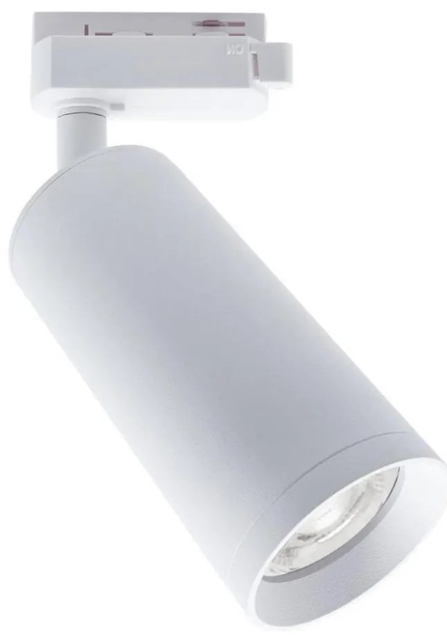 Faretto MICA per sistema a binario 1xGU10/25W/230V Monofase bianco