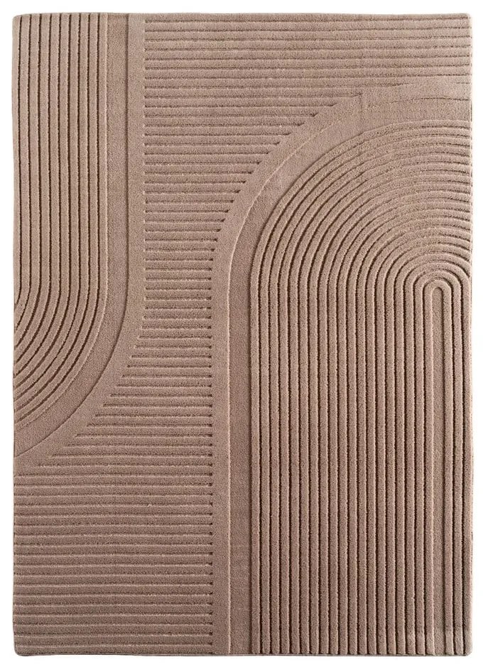 Tappeto marrone chiaro lavabile 160x230 cm Pompei 1612 – Ayyildiz Carpets