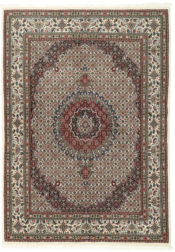Moud Tappeto 150 x 210 (Iran) Annodato A Mano