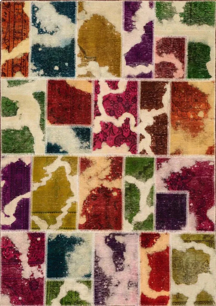 Patchwork Tappeto 200x140 (Iran)