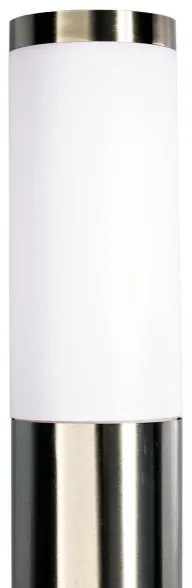 Lampada LED dimmerabile da esterno LIVIA 1xE27/6W/230V 100 cm IP44 argento