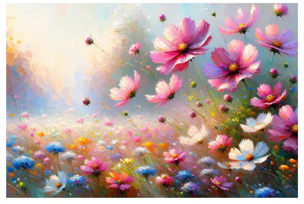 Quadro su tela – Fiaba floreale