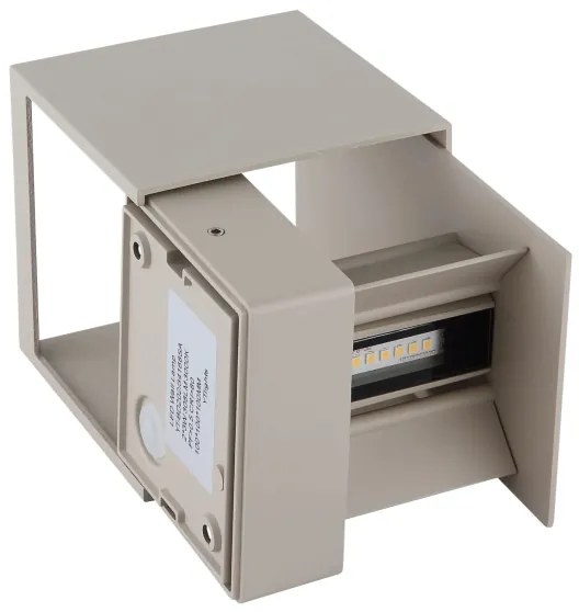 Globo 34168SA - Applique da esterno LED VERONIKA 2xLED/3W/230V IP54