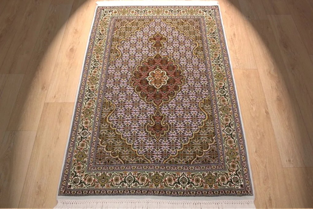 Tabriz Tappeto 100 x 150 (Iran) Annodato A Mano