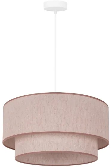 Duolla - Lampadario a sospensione con filo BOHO 1xE27/40W/230V diametro 45 cm beige