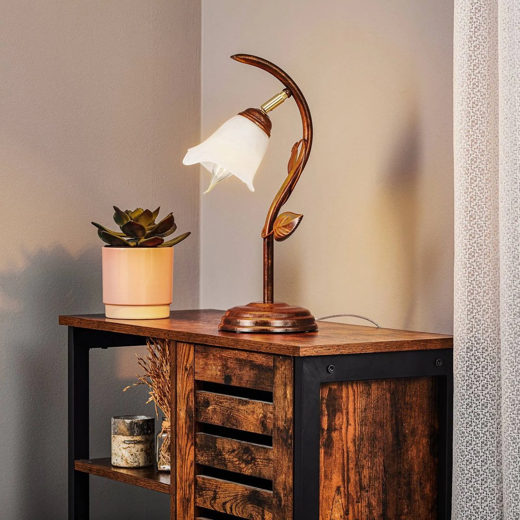 Lamkur Lampada da tavolo Siena, design fiorentino, altezza 40 cm