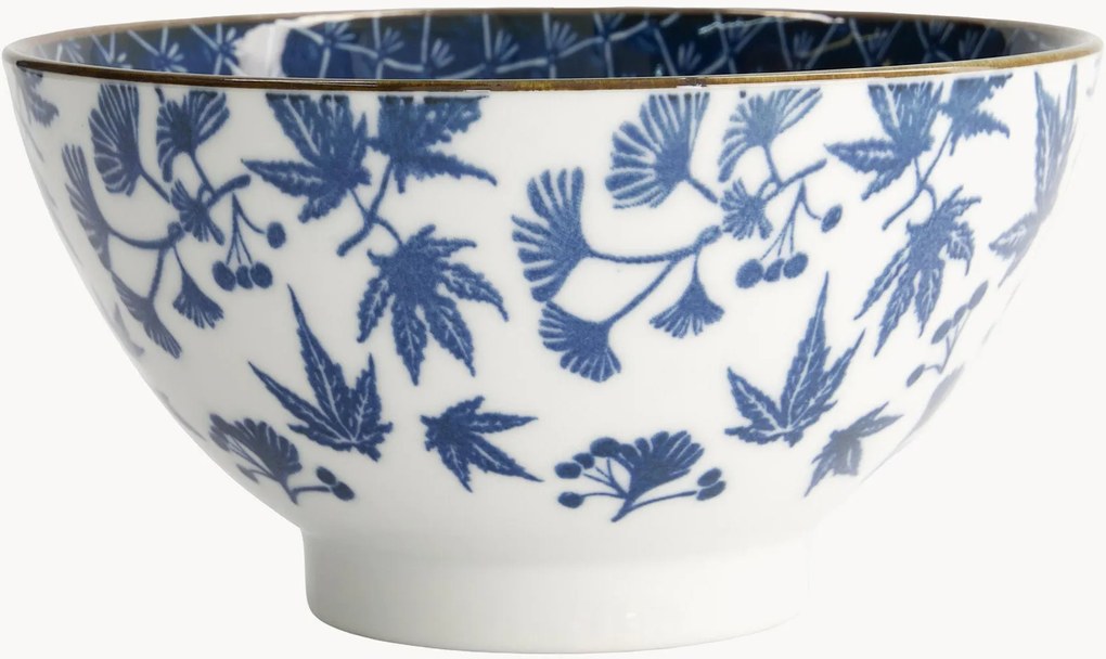 Set di 3 ciotole in porcellana Sori Bowls Flora Japonica