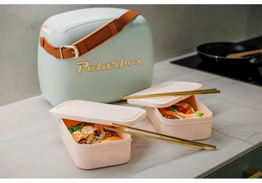 Borsa frigo verde polveroso 6 l Classic Gold – Polarbox