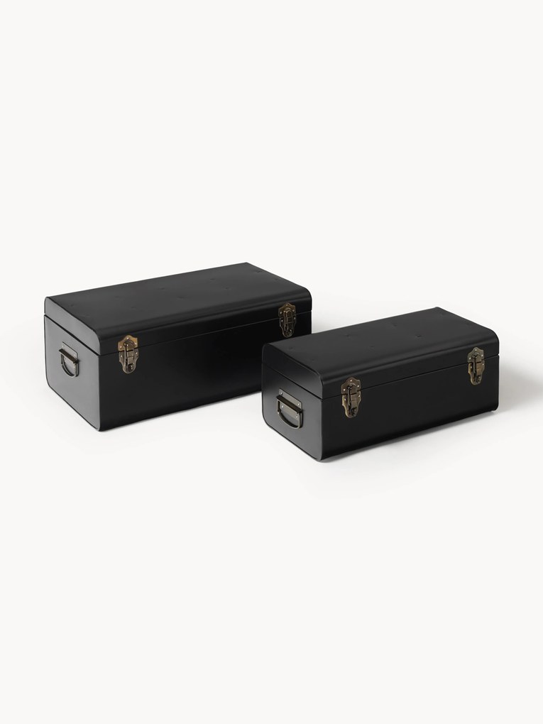 Set di 2 cassettiere in metallo Jonny