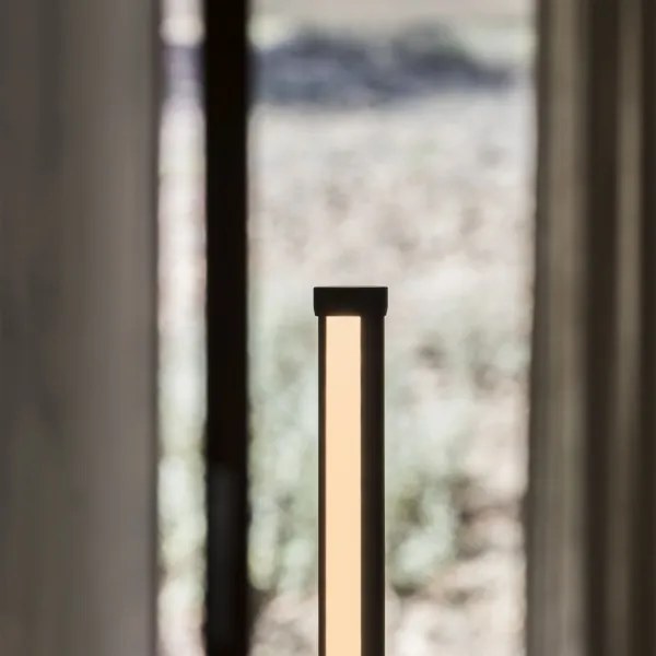 Ideal Lux - Lampada da terra dimmerabile YOKO LED/16W/230V CRI 90 nera