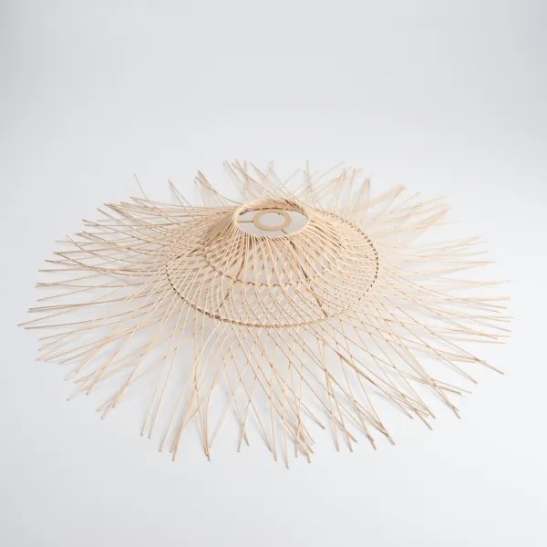 Brilagi - Lampadario LED a sospensione con cavo CERIA BOHO 1xE27/40W/230V Ø 70 cm bambù