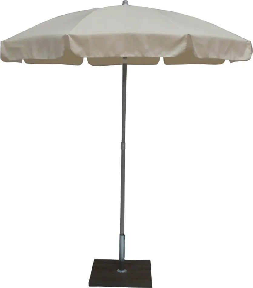 Ombrellone da Giardino Ø2 m Palo Ø33 mm in Acciaio Maffei Borgo Ecru...