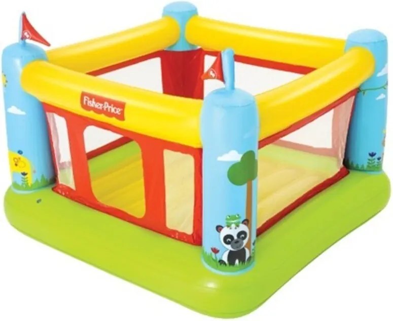 Bestway - gonfiabile per bambini fisher price castello 175x173x135 cm -93553