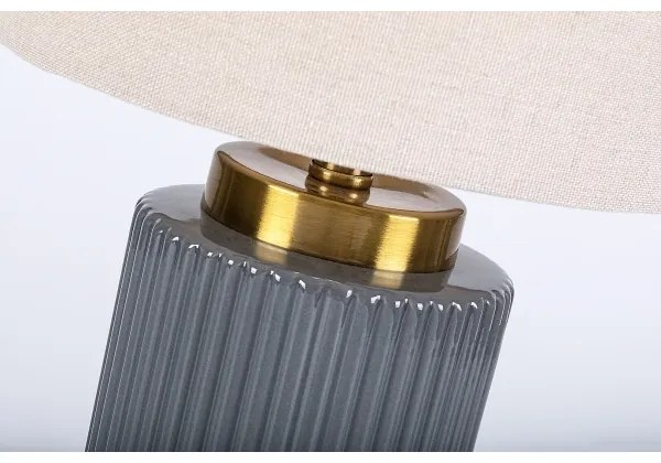 Rabalux 74045 - Lampada da tavolo GLOVY 1xE14/40W/230V grigia