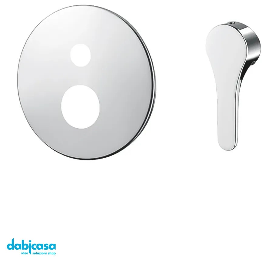 M&z "&co" Miscelatore Doccia C/Deviatore a Due Uscire Cromo Lucido