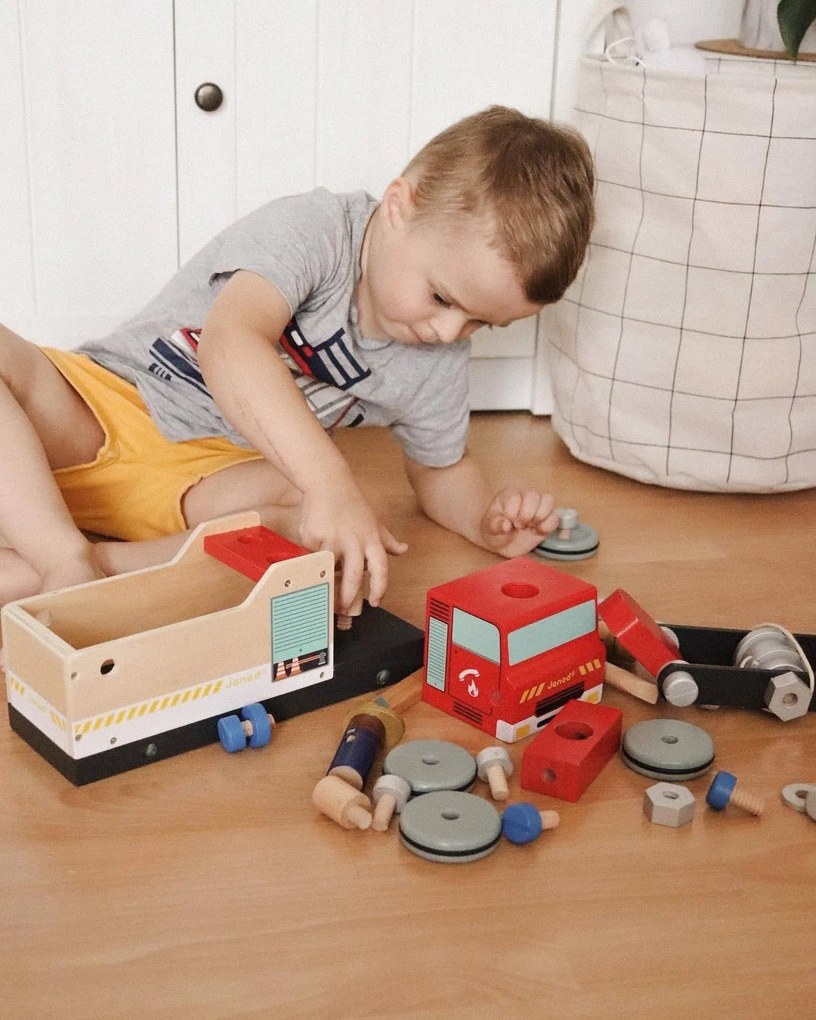 Camion dei pompieri - Brico'kids - 45 pezzi