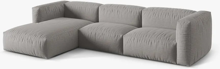 Divano modulare Martina in tessuto Boston - L332 cm