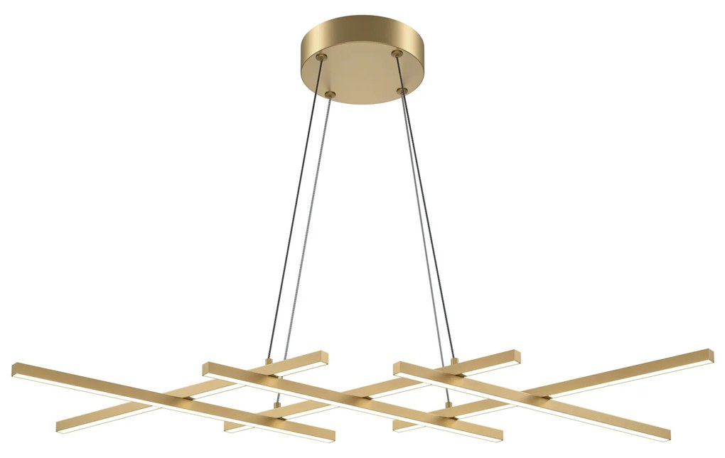 Maytoni | Halo Lampada a soffitto / plafoniera Modern Ottone