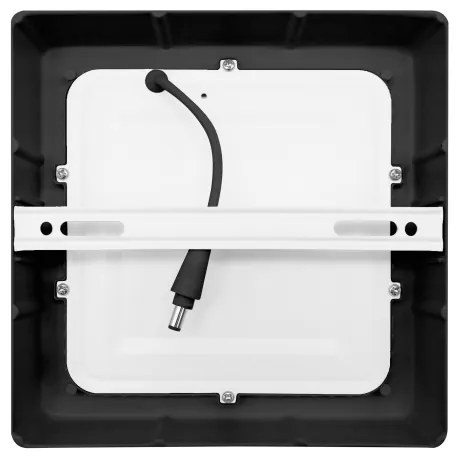 Solight WD171-B- LED Plafoniera LED/12W/230V 3000/4000/6000K nero angolare