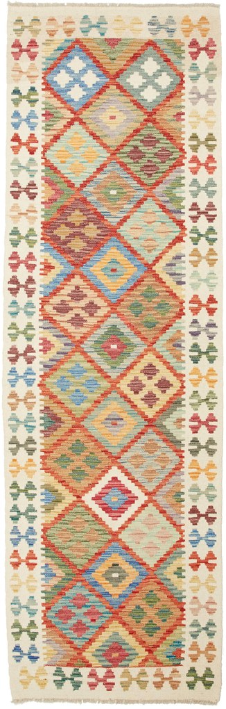 Kilim Tappeto 250 x 80 (Pakistan) Tessuto A Mano