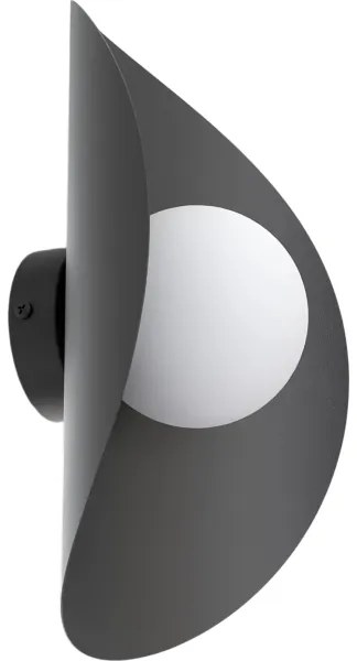 Applique da parete FIERO 1xG9/8W/230V nera