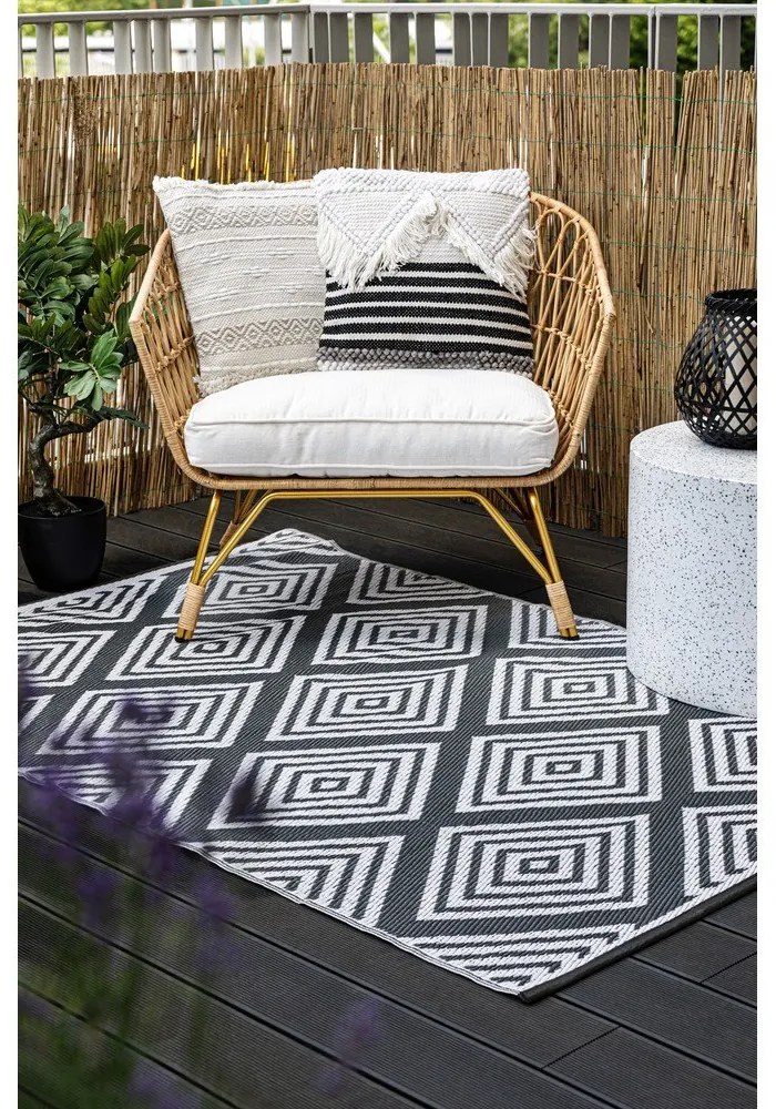 Cuscino per esterni in plastica riciclata Hobart, 45 x 45 cm - Green Decore