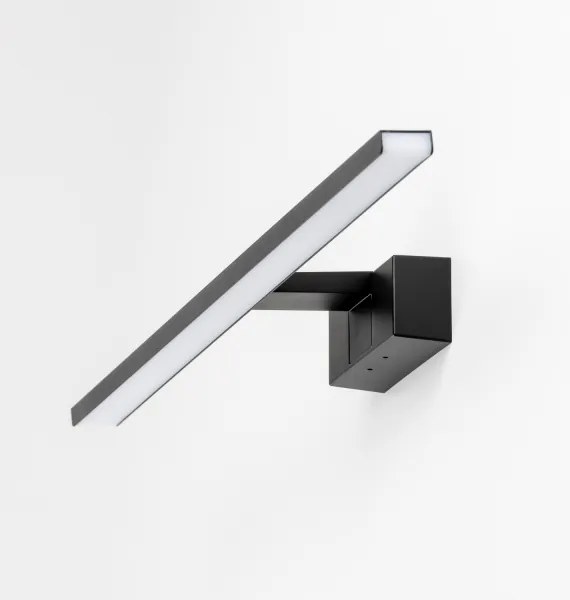 Aigostar - Illuminazione per specchio da bagno LED/12W/230V 4000K 60 cm IP44 nero