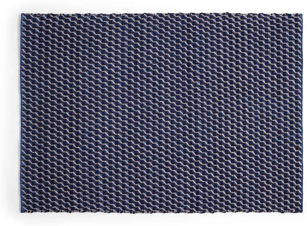 HAY - Channel Rug 60x200 Blue/White HAY