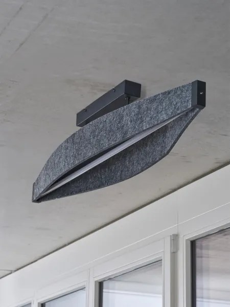 Osram - Plafoniera LED da soffitto DECOR FLAT LED/23W/230V grigio