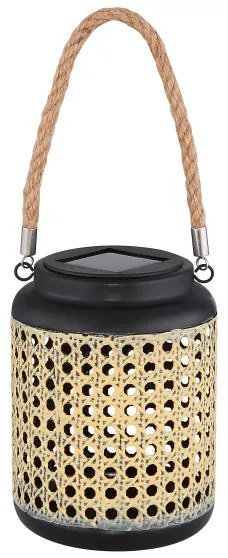 Globo 33668 - Lampada LED solare SOLAR LED/0,06W/3V 3000K IP44 bambù