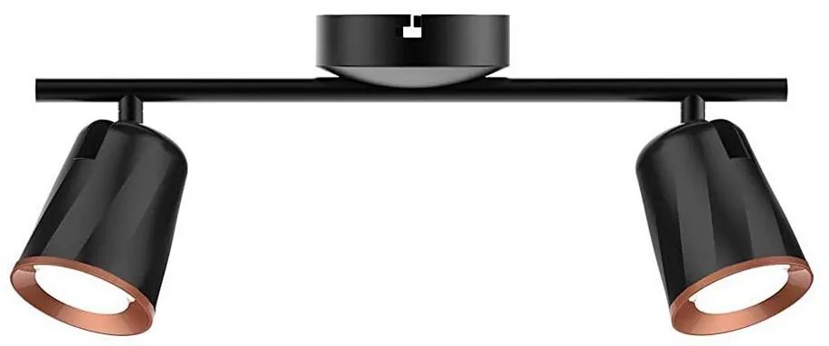 Luce Spot a LED 2xLED/5W/230V 3000K nero