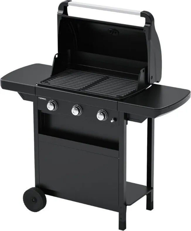 Camping Gaz Barbecue a Gas Compact 3 l 3 Bruciatori Dimensione Griglia 61 x 35 cm Consumo Gas 546 g /h Persone Servite da 8 a 10 Termometro 2