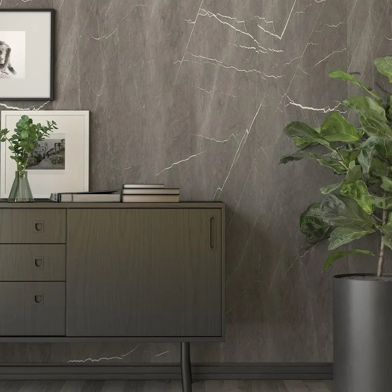 SPC da incollare per rivestimento effetto marmo grigio Sp 3 mm CERAMIN Magalan XL 3.065 m²