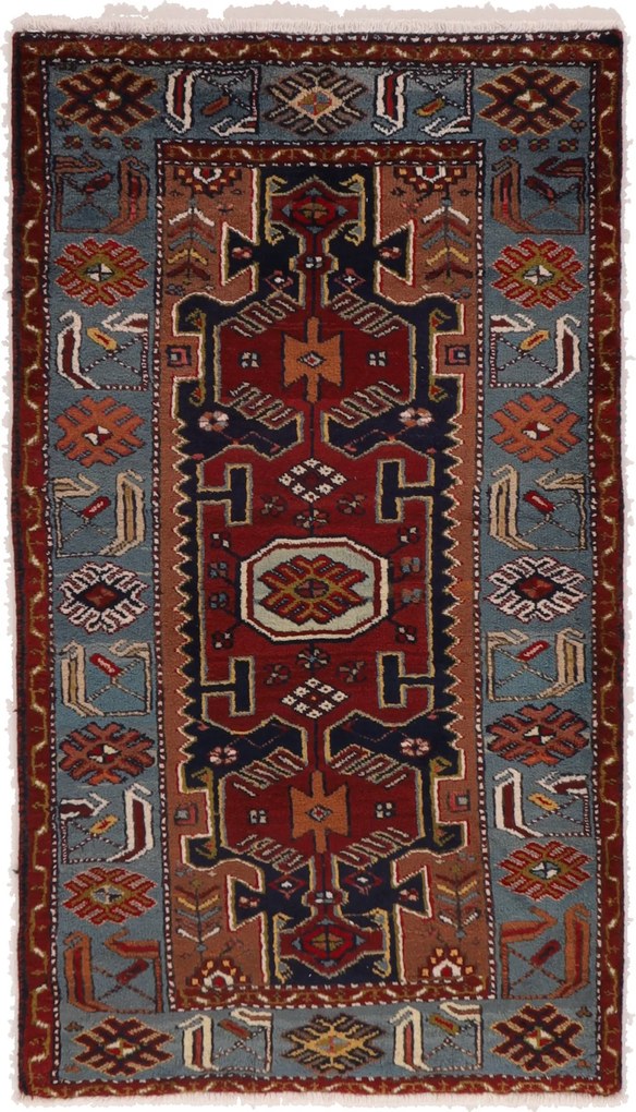 Hamedan Tappeto 80 x 150 (Iran) Annodato A Mano