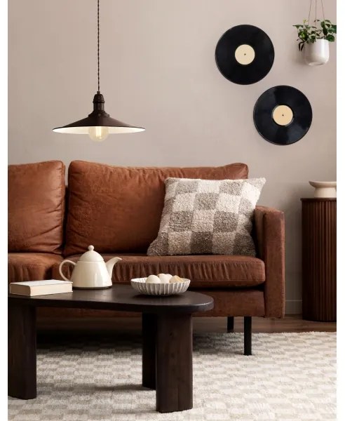 Eglo 49456 - Lampadario a sospensione su cavo STOCKBURY 1xE27/60W/230V Ø 36 cm