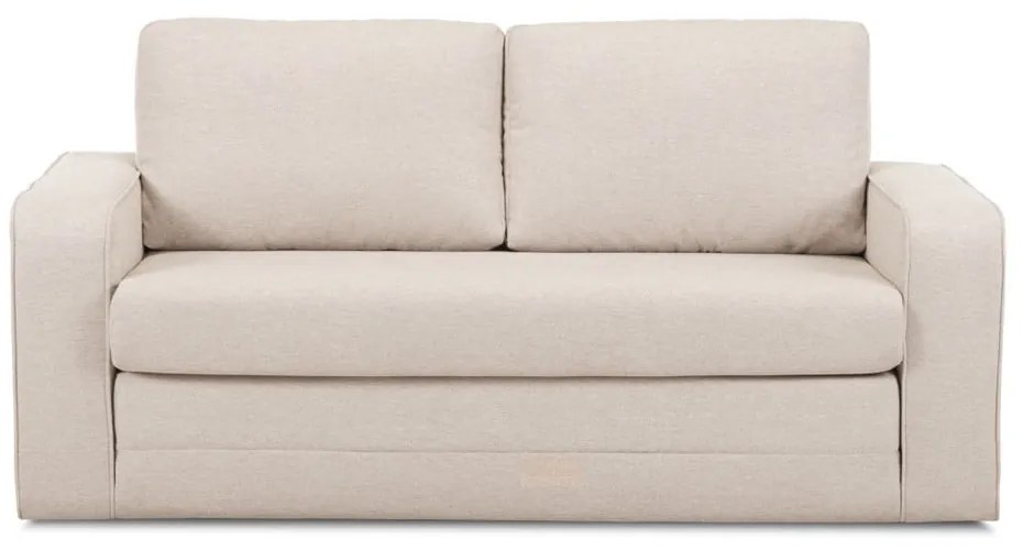 Divano beige allungabile 160 cm Come – Bobochic Paris