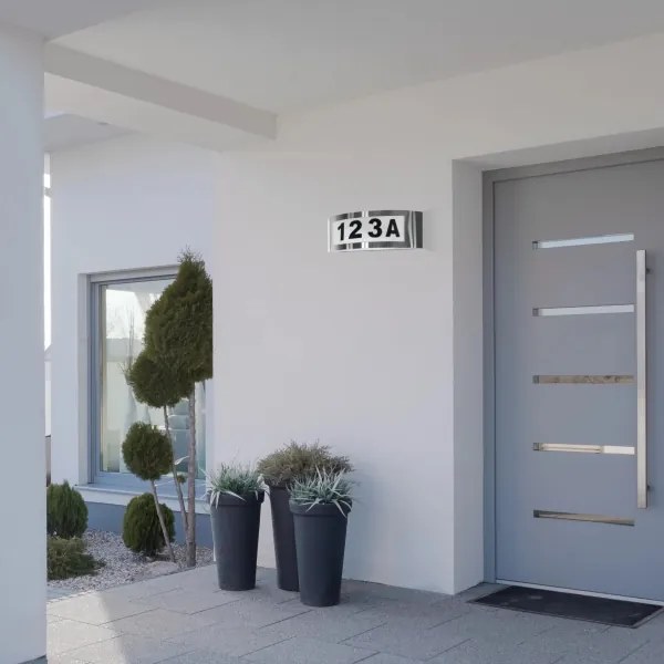 Numero civico 1xE27/14W/230V IP54