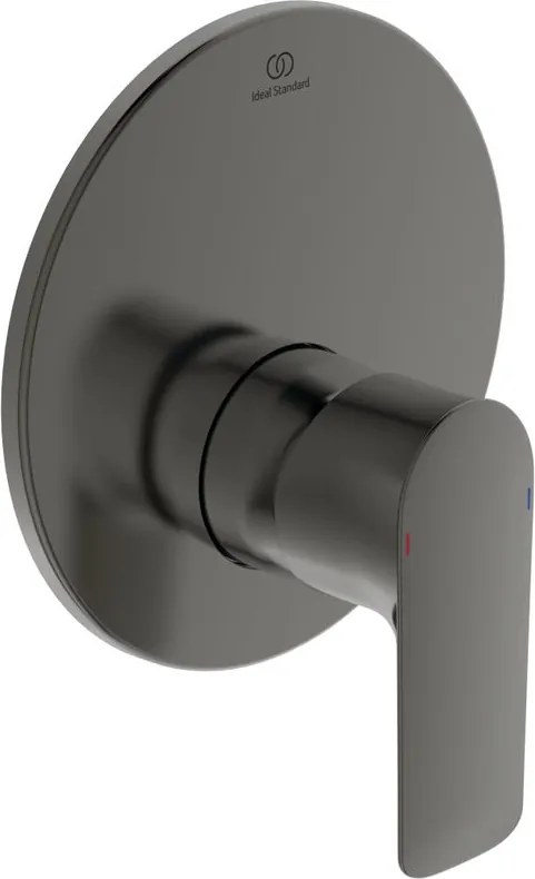 Rubinetto per doccia ad incasso1 via Concept Air grigio satinato IDEAL STANDARD