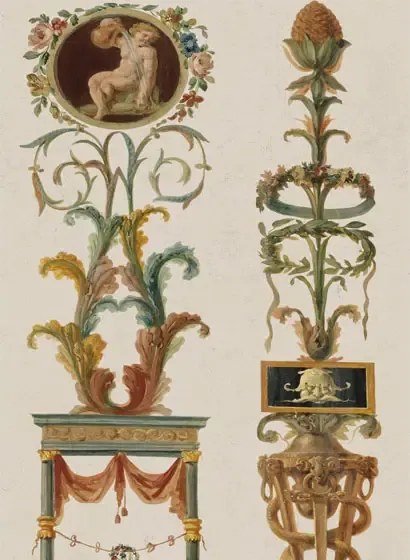 Mindthegap Carta da parati Pilasters - WP20191