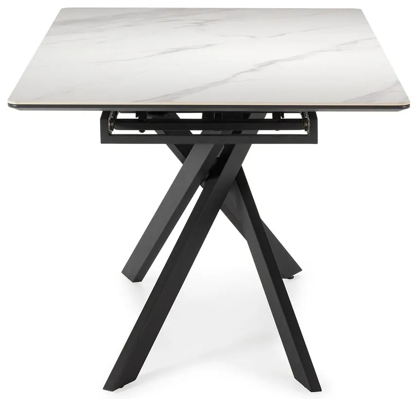 Tavolo da pranzo allungabile con piano aggiuntivo in ceramica 89,5x160 cm Belma - Marckeric