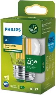 Lampadina LED Philips ULTRAEFFICIENT VINTAGE P45 E27/2,3W/230V 2700K
