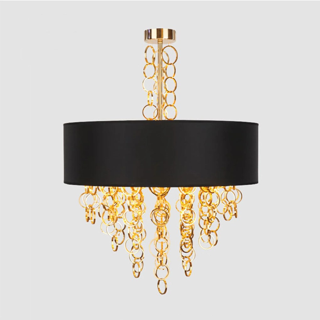 Lampada Pensile Black Gold 45cm APP683-3CP