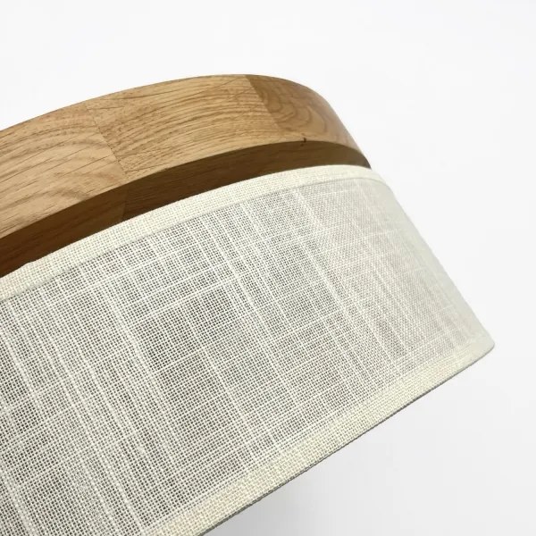 Brilagi - Plafoniera LED BELLADONNA LED/20W/230V Ø 30 cm crema/rovere