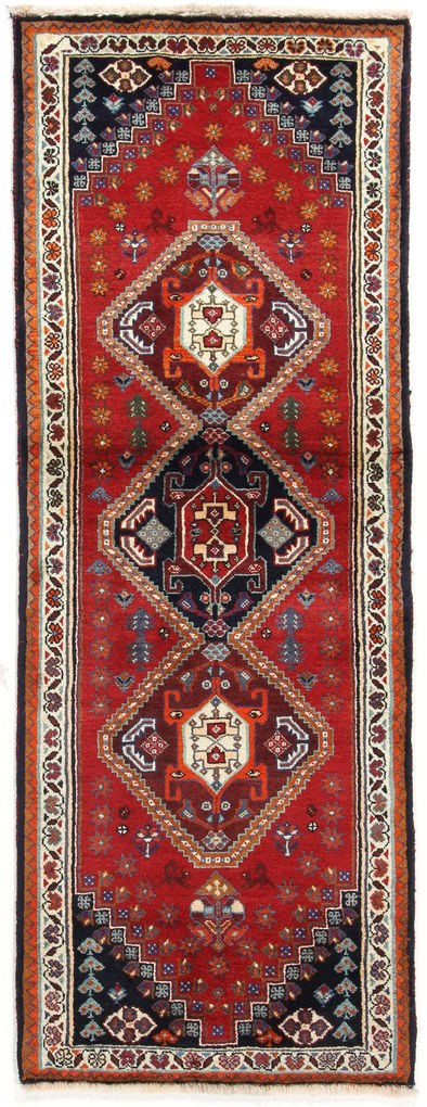 Gashghai Tappeto persiano 200x70 (Iran) Annodato A Mano