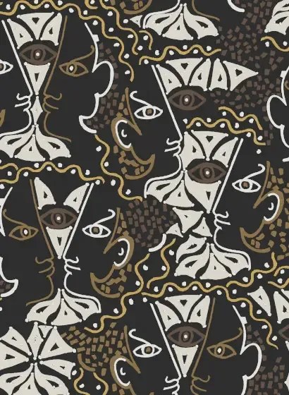 Lelievre Carta da parati Union - Modore Metallic