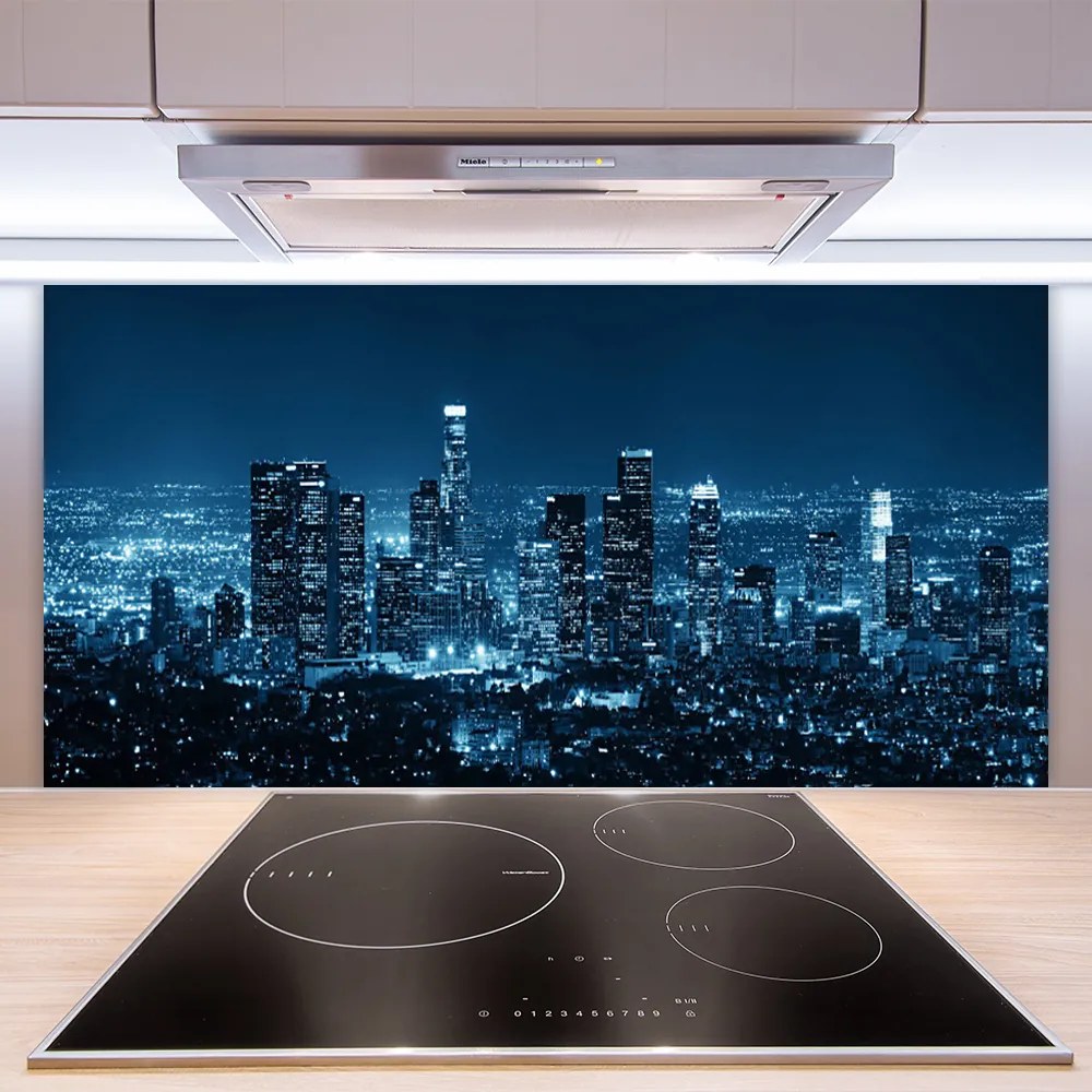 Rivestimento parete cucina Case di città 125x50 cm