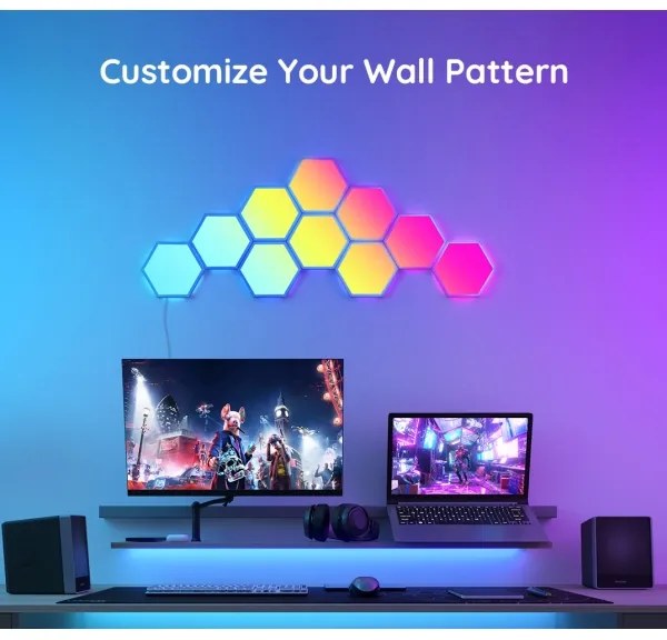 Govee - LED RGB Pannello dimmerabile LED/7,2W/230V Wi-Fi