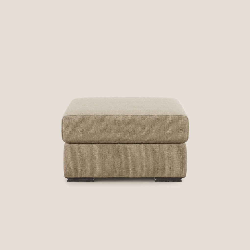 Sun pouf apribile contenitore in tessuto smacchiabile ad acqua T05 beige
