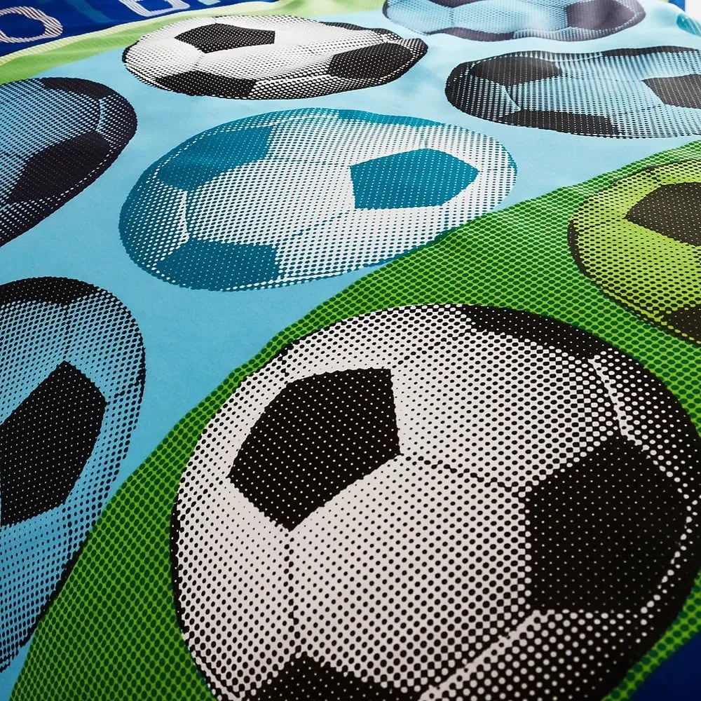 Set copripiumino e federa per bambini Football, 135 x 200 cm - Catherine Lansfield