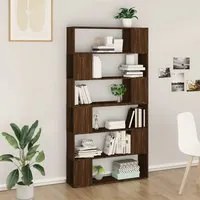 Libreria/Divisorio Rovere Marrone 100x24x188 cmcod mxl 77435